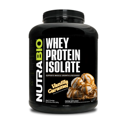 Nutrabio Whey Protein Isolate -5 Lbs