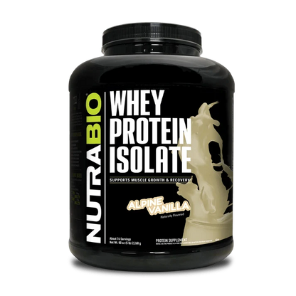 Nutrabio Whey Protein Isolate -5 Lbs