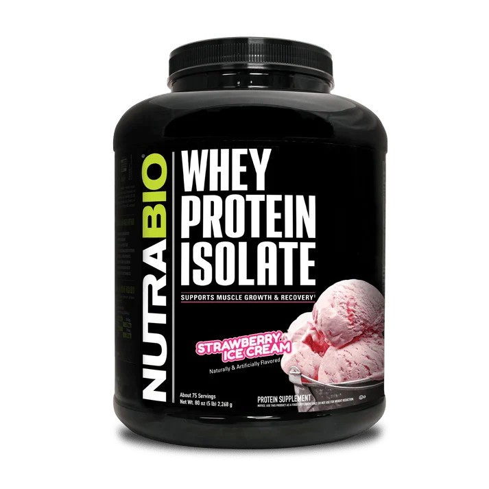 Nutrabio Whey Protein Isolate -5 Lbs