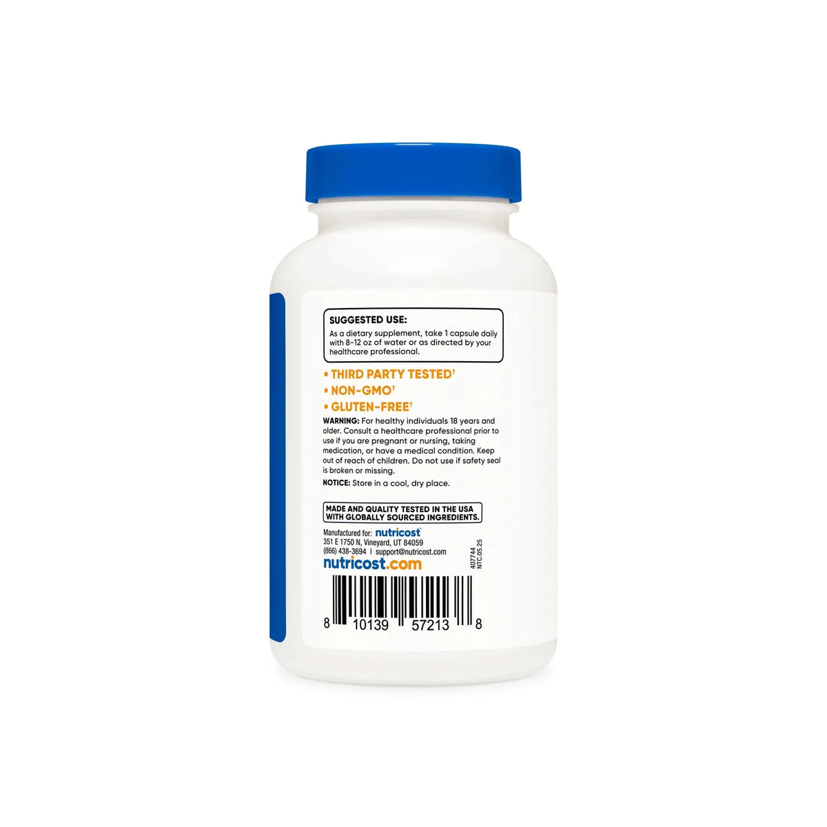 Nutricost Ashwagandha Root - 30 Capsules
