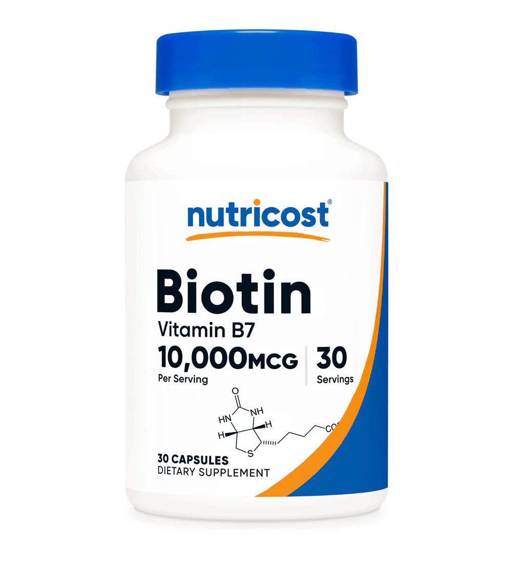 Nutricost Biotin 10000Mcg -30 Capsules