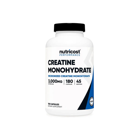 Nutricost Creatine Monohydrate 180 Caps