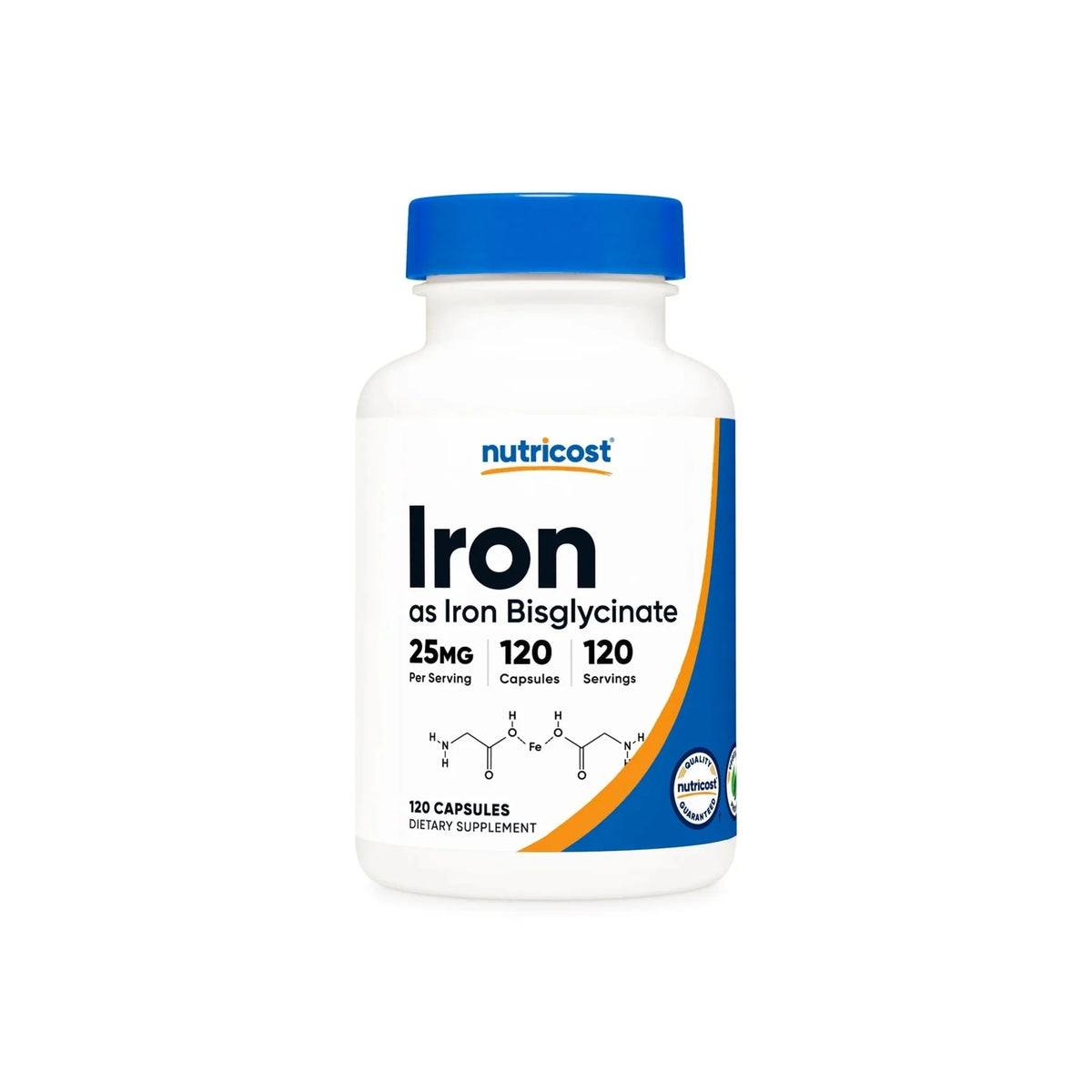 Nutricost Iron 25Mg