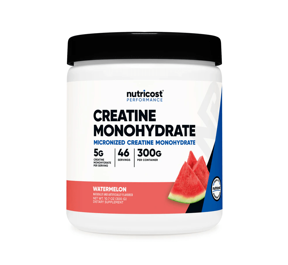 Nutricost Micronized Creatine Flavoured -300Gms- Gluten Free - Third Party Tested