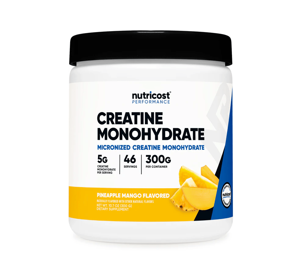 Nutricost Micronized Creatine Flavoured -300Gms- Gluten Free - Third Party Tested
