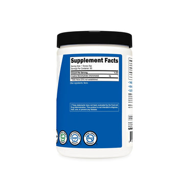 Nutricost Micronized Creatine Monohydrate Unflavored
