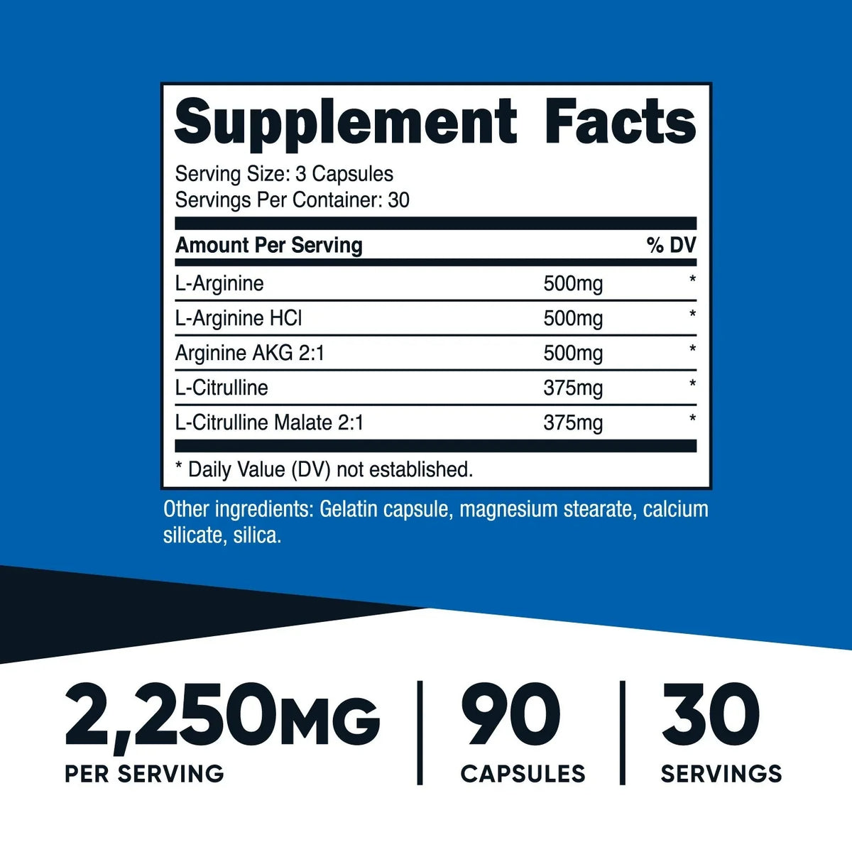 Nutricost Nitric Oxide Booster
