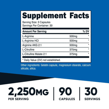 Nutricost Nitric Oxide Booster