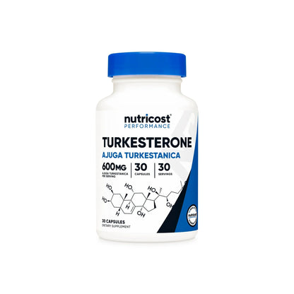 Nutricost Turkesterone 600 Mg - 30 Servings