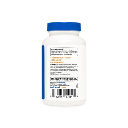 Nutricost Vitamin B1 (Thiamin) Capsules (500 MG) -30 Capsules
