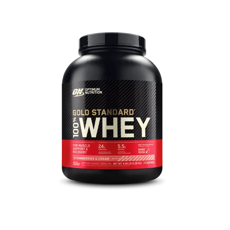 Optimum Nutrition Gold Standard 100 % Whey Protein 5 Lbs