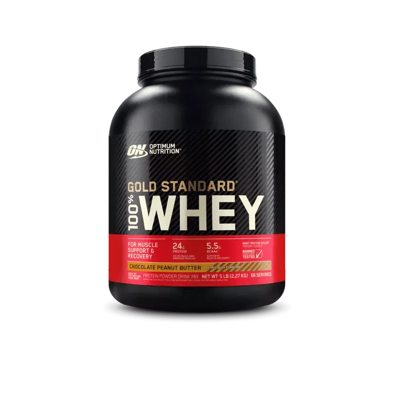 Optimum Nutrition Gold Standard 100 % Whey Protein 5 Lbs