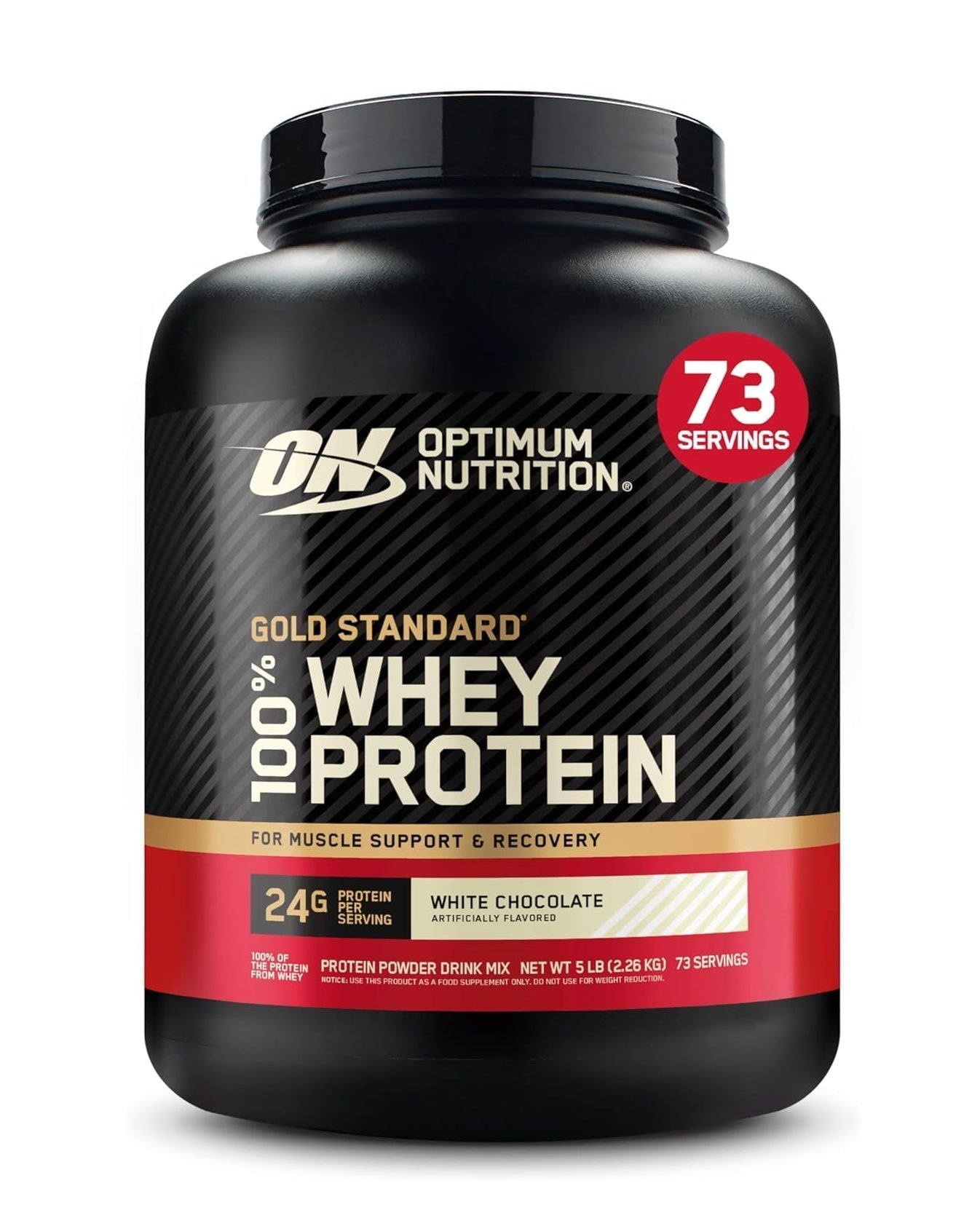 Optimum Nutrition Gold Standard 100 % Whey Protein 5 Lbs