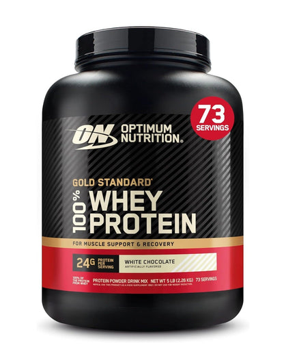Optimum Nutrition Gold Standard 100 % Whey Protein 5 Lbs