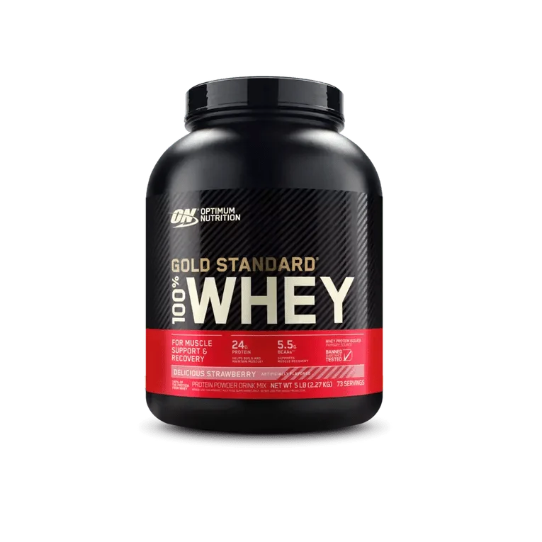Optimum Nutrition Gold Standard 100 % Whey Protein 5 Lbs