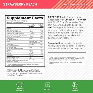 Optimum Nutrition Creatine +- Enhanced 3 in 1 Formula