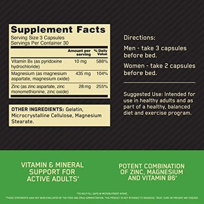 Optimum Nutrition ZMA - Capsules