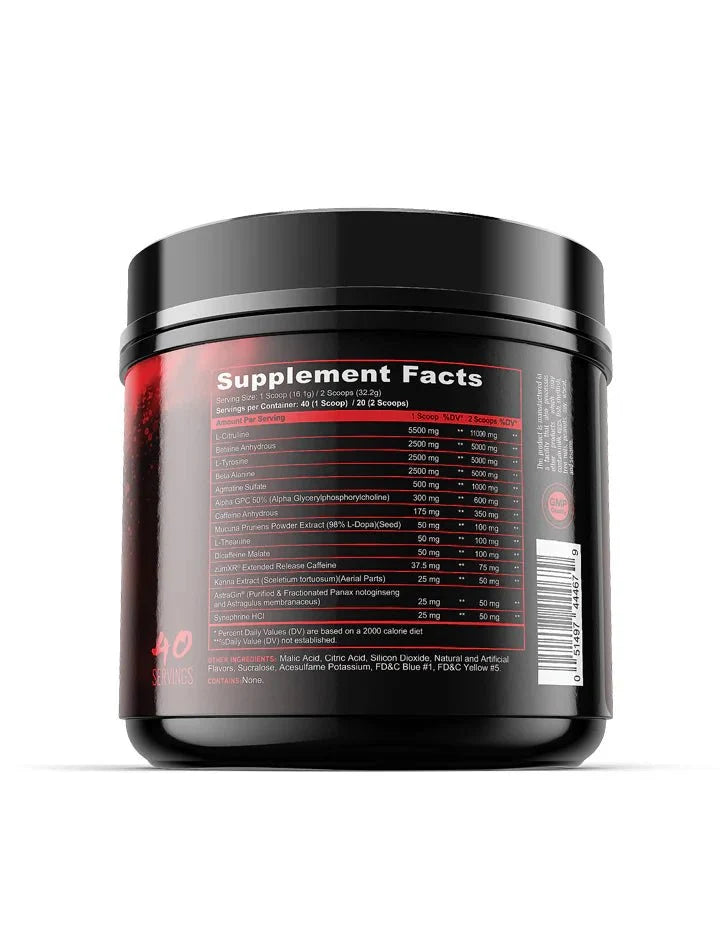 Panda Pandamus Level III High Stim Pre Workout