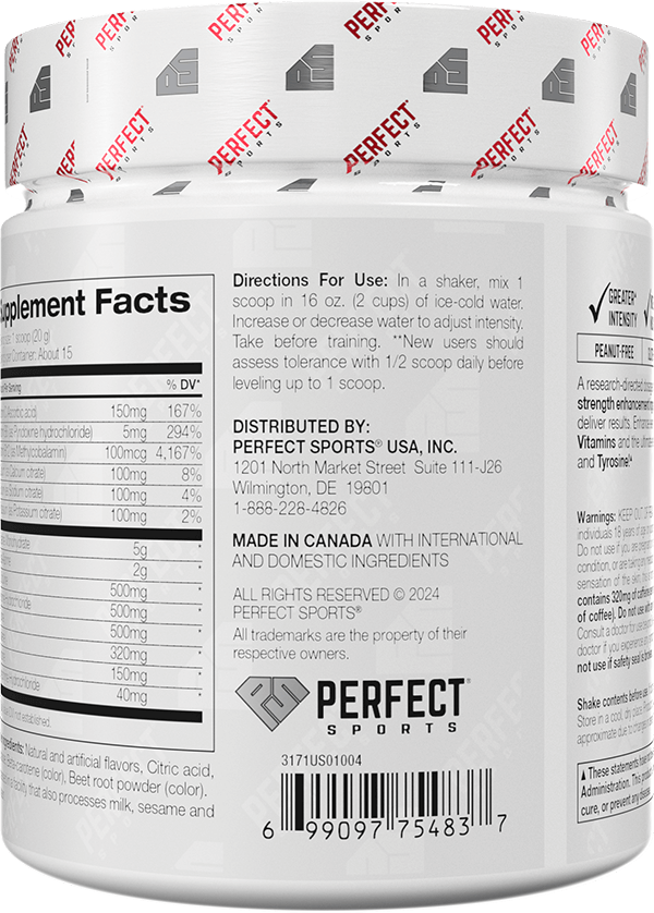 Perfect Sports IPREP Advance Pre Workout