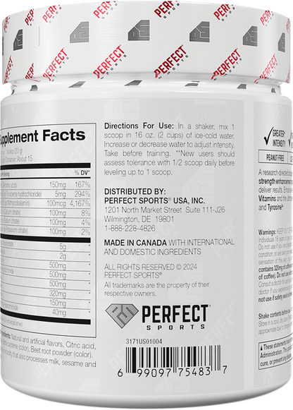 Perfect Sports IPREP Advance Pre Workout