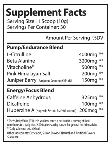 Alpha Supps Pre