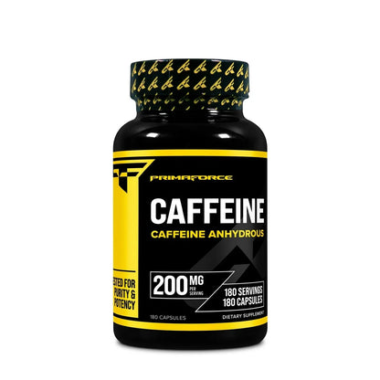 PrimaForce Caffeine 200mg -180 Capsules
