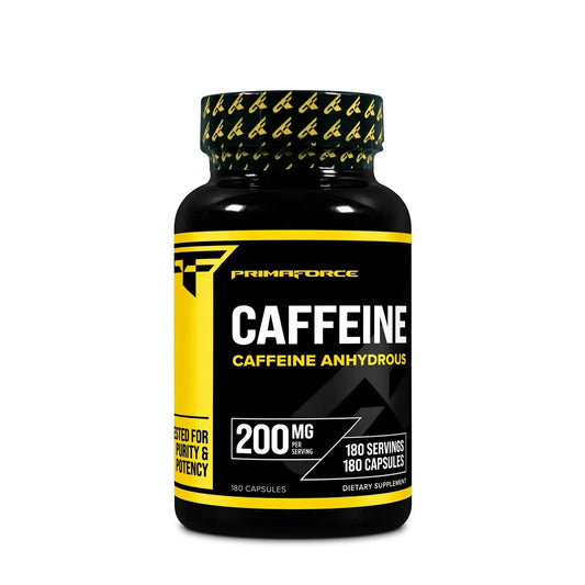 PrimaForce Caffeine 200mg -180 Capsules