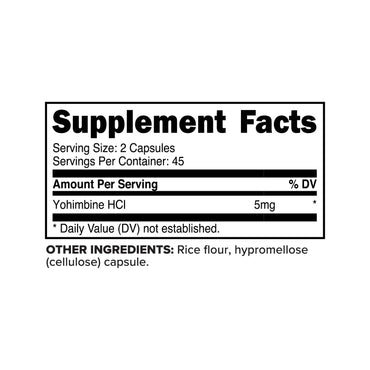PrimaForce Yohimbine HCl 90 Capsules