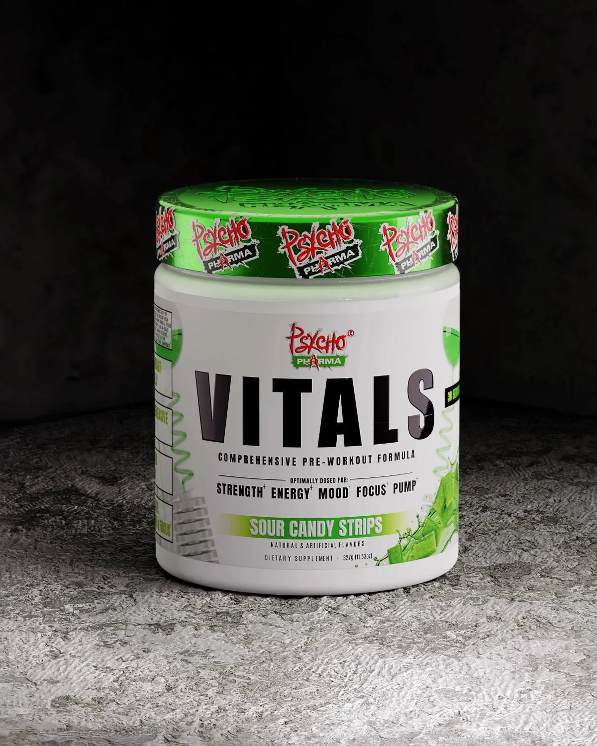 Psycho Pharma VITALS Pre-Workout | Energy, Pump & Focus