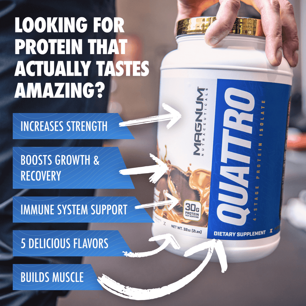 Magnum Quattro 4 Stage Protein Isolate - 4 LBS