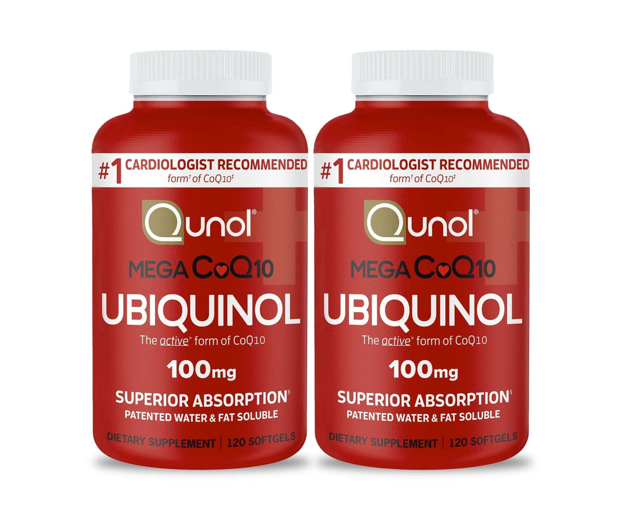 Qunol Mega Ubiquinol CoQ10, 100 mg -120 Caps