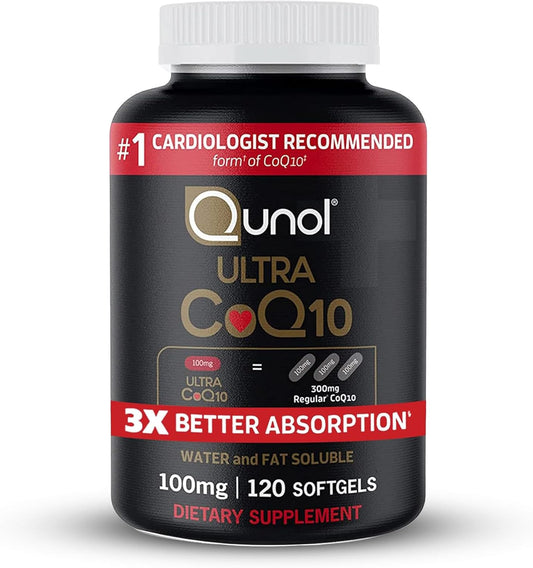Qunol Ultra Coq 10 100 Mg -120 Softgels