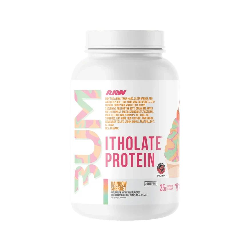 Raw Nutrition Bum Itholate Protein 25 Servs