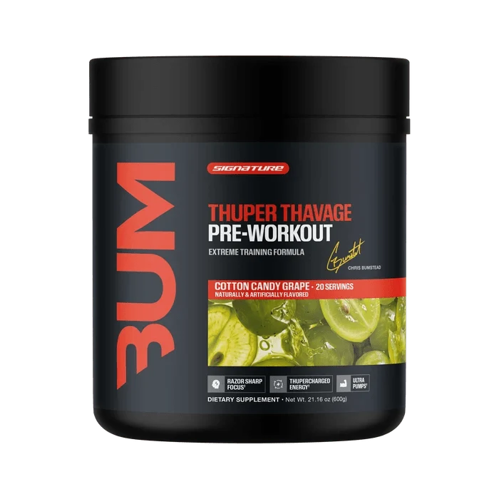 RAW Nutrition CBUM Thuper Thavage Pre-Workout – 400mg Caffeine