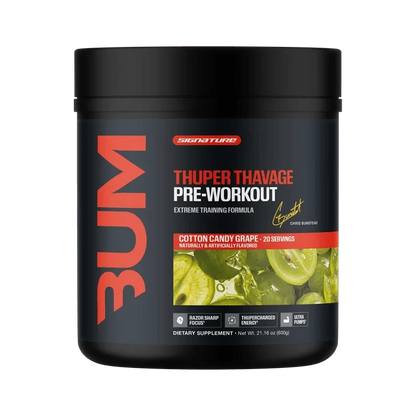 RAW Nutrition CBUM Thuper Thavage Pre-Workout – 400mg Caffeine
