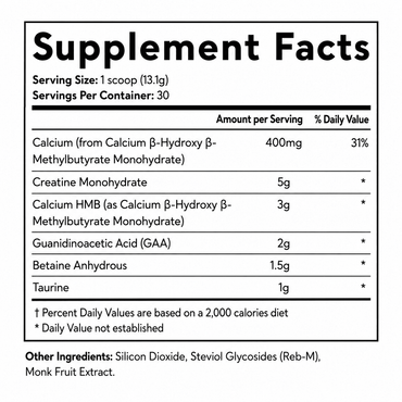 Revive Creatine + HMB - 30 Servings