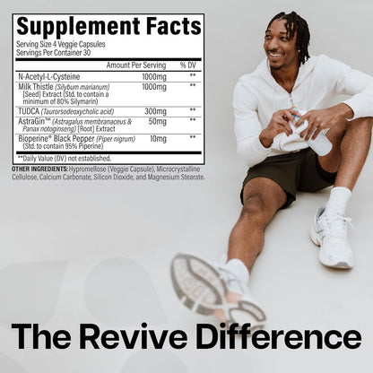Revive Healthy Liver Support -120 Capsules