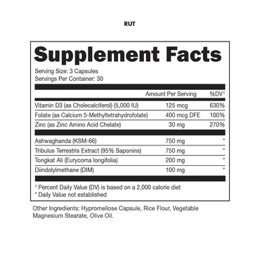 Bucked Up RUT Testosterone Booster