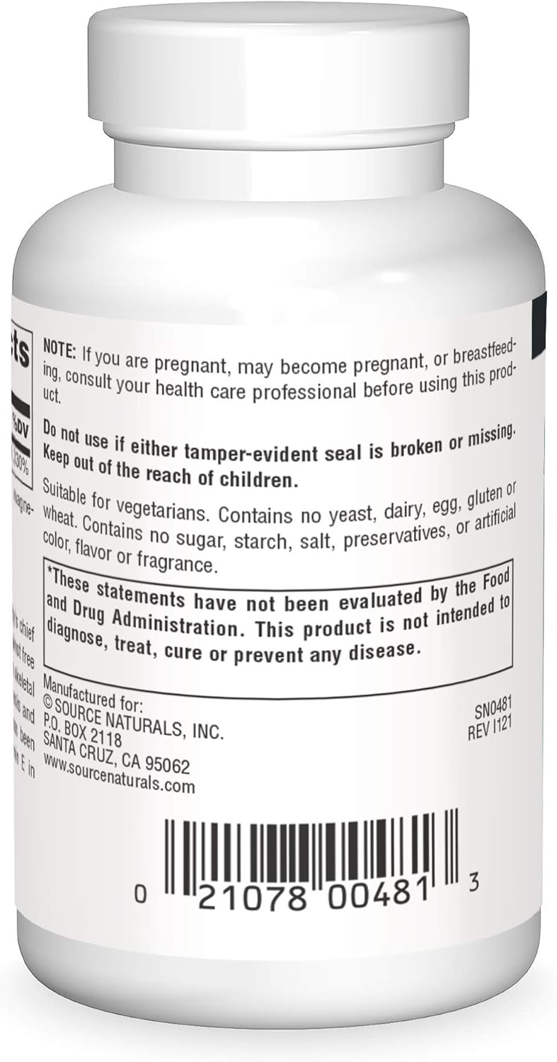 Source Naturals Vitamin E 400IU (50 Tabs)