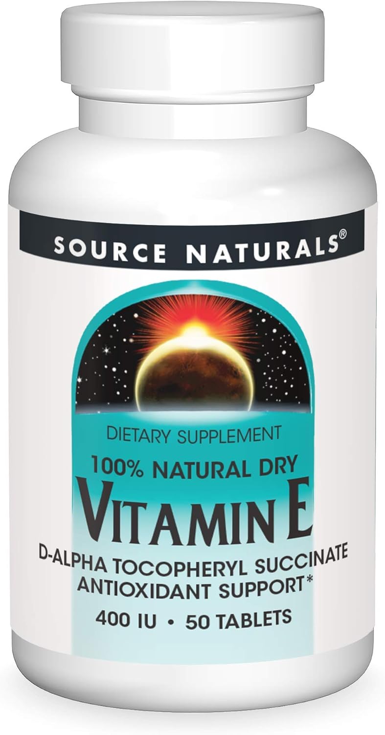 Source Naturals Vitamin E 400IU (50 Tabs)