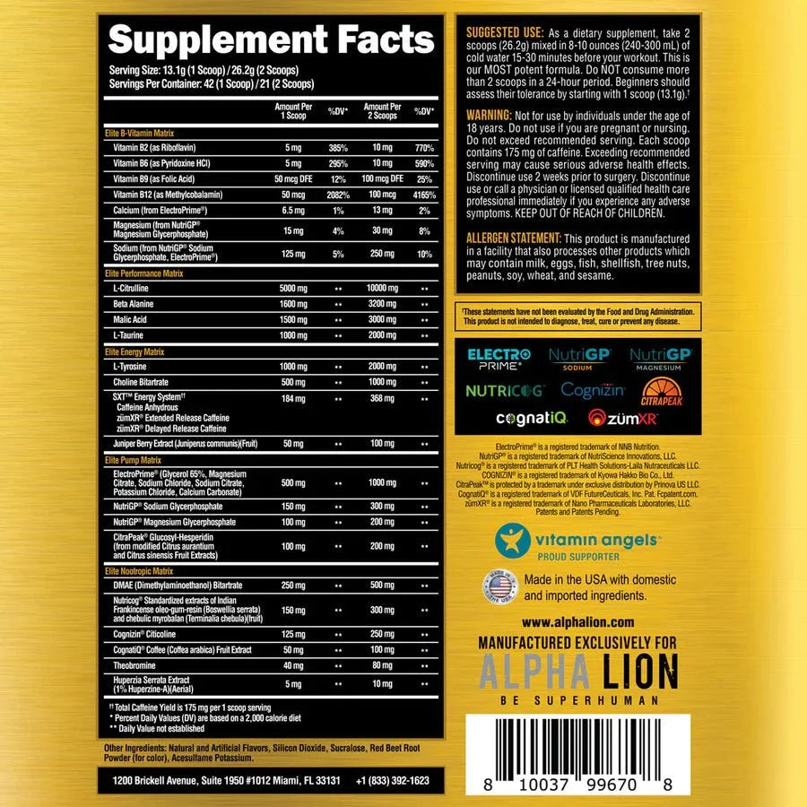 Super Human Elite Pre Workout