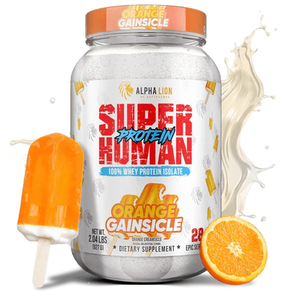 Alpha Lion SUPERHUMAN Protein – 100% Whey Protein Isolate, 25g Protein