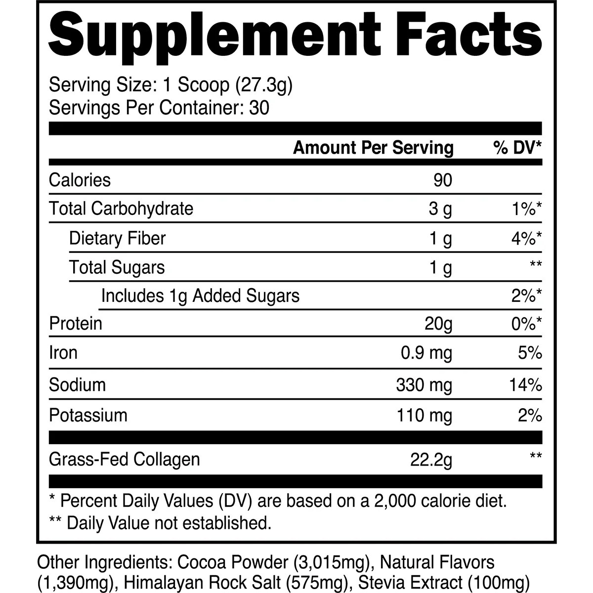 Transparent Labs Grass-fed Collagen Peptides