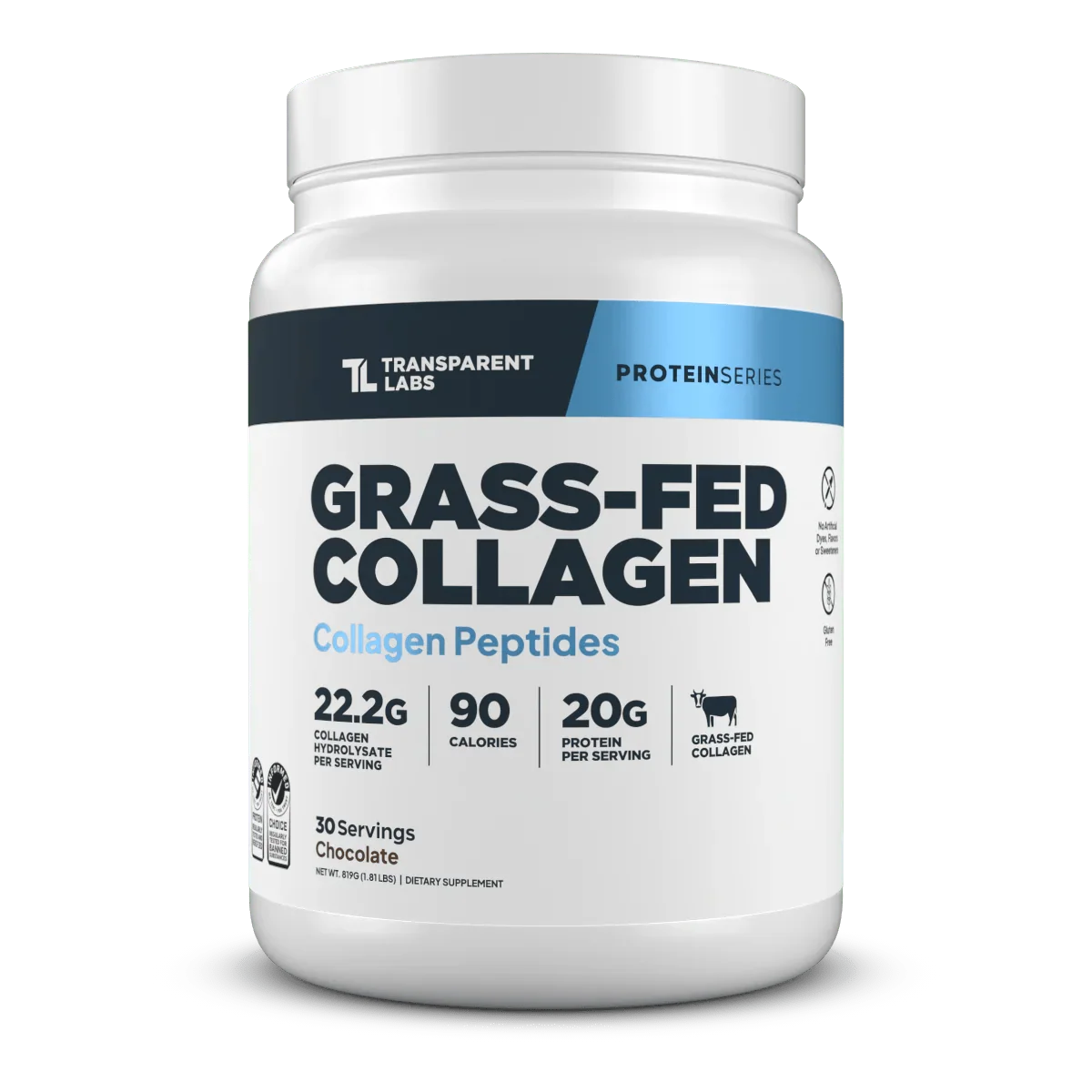 Transparent Labs Grass-fed Collagen Peptides