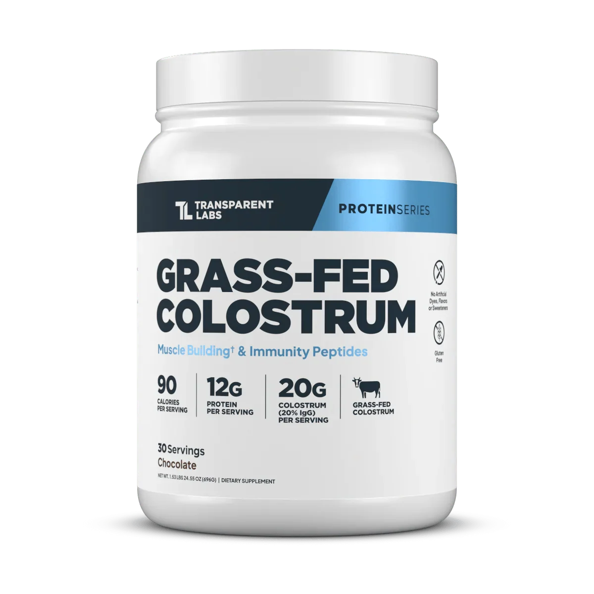 Transparent Labs Grass-Fed Colostrum