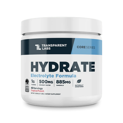 Transparent Labs Hydrate Electrolyte Formula