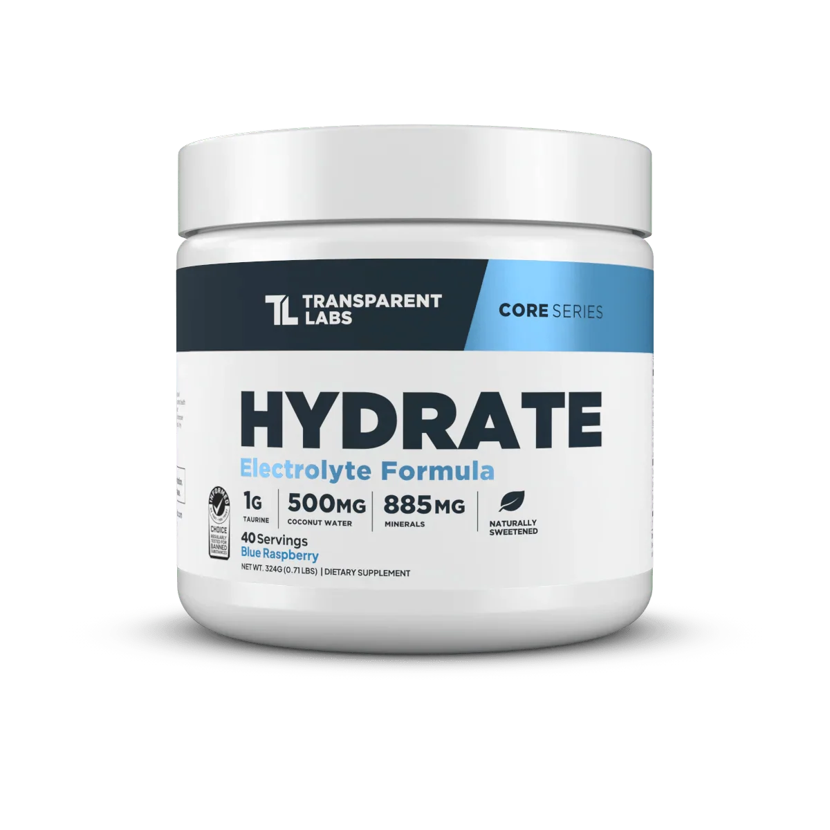 Transparent Labs Hydrate Electrolyte Formula