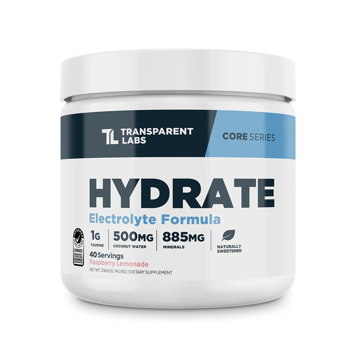 Transparent Labs Hydrate Electrolyte Formula