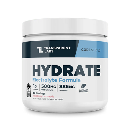 Transparent Labs Hydrate Electrolyte Formula