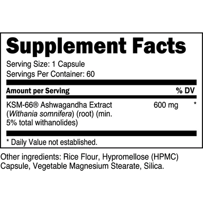 Transparent Labs KSM-66 Ashwagandha